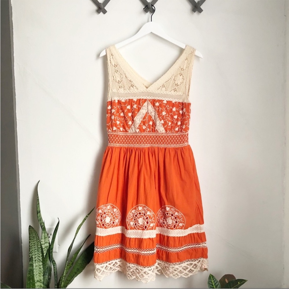 Moulinette Soeurs Dress sz 12 Anthropologie